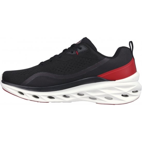 Skechers Glide Step Swift - Midio 232636-BKRD, Mannen, Zwart, Hardloopschoenen, maat: 45