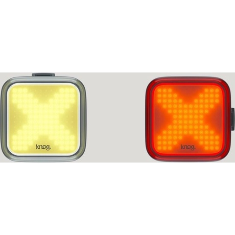 Knog Verlichtingsset Blinder X Oplaadbaar Led Zwart