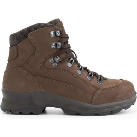 Travelin' Faaborg Dames wandelschoenen - Waterdicht en ademend - Bruin leer - Maat 39