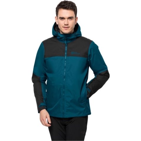 Jack Wolfskin Jasper Insulated Jacket Men - Outdoorjas - Heren - Blauw - Maat XL