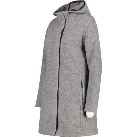 CMP Tradition 1948 Hoodie - Grey mel. - Maat Damen_EU 44