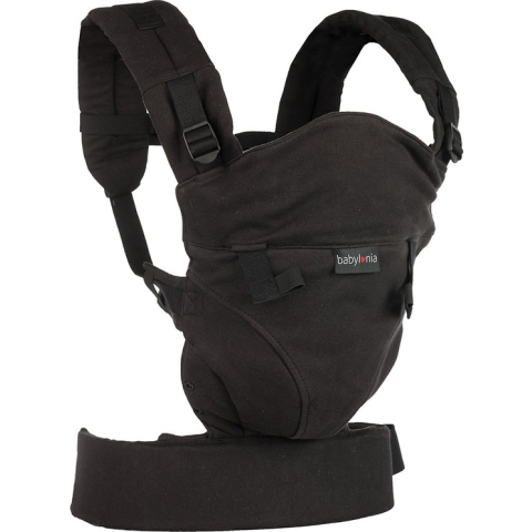 Babylonia draagzak - Tricot Click - Zwart