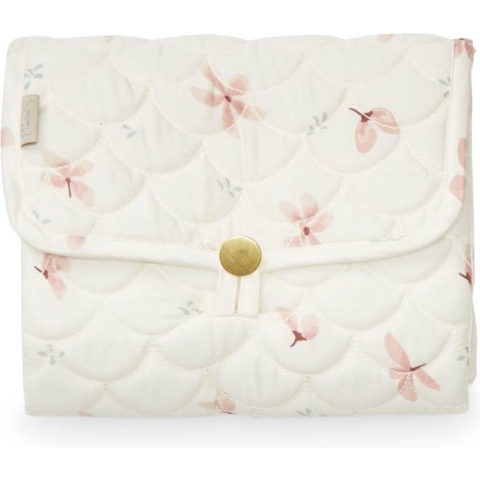 Cam Cam Copenhagen - Verschoningsmatje & Tasje 2 in 1 - Verschoningsmatjes - Windflower Creme