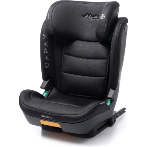 BabyAuto Capax Autostoel i-Size - Met Isofix - 15 tot 36 kg - 4 tot 12 Jaar - Verstelbare hoofdsteun - Groep 2/3 - Kleur Zwart