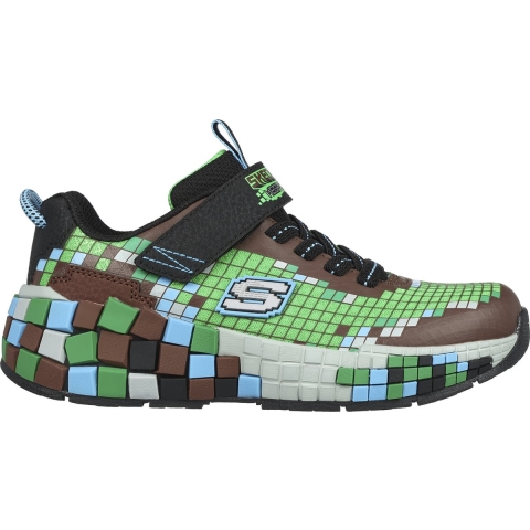 Skechers Mega-Craft 3.0 Jongens Sneakers - Bruin - Maat 28