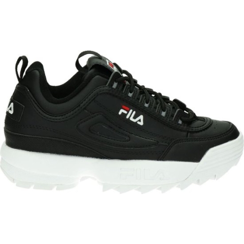 Fila Disruptor Low Sneakers Dames - Black  - Maat 40