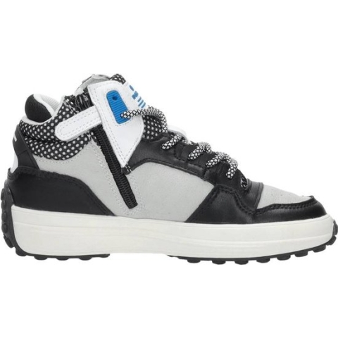Vingino Vito Mid Sneakers Hoog - zwart - Maat 36
