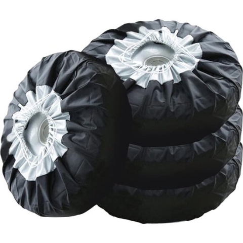 Bandentassenset, reservebandafdekking, autovelgen, tas, tas, waterafstotend, bandenzakken voor banden 13-19, 16-20 inch