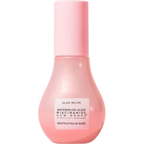 Glow Recipe Watermelon Glow Niacinamide Dew Drops 40ml - gezichtsserum - Moringa-olie + vitamine E - Hyaluronic Acid - Highlighting Serum