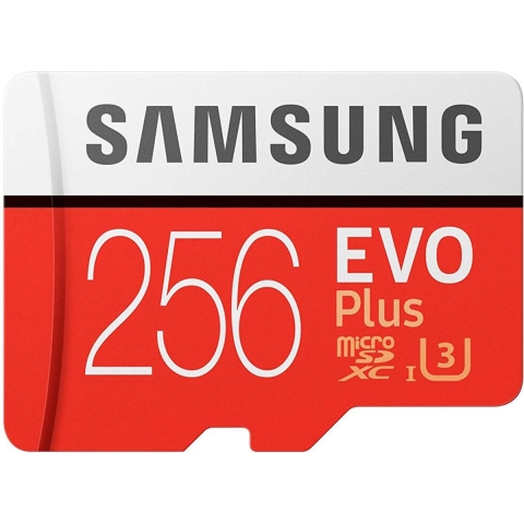 Samsung Evo + 256 GB micro SD class 10 - met adapter R100MBs | Micro SD kaarten | Computer&IT - Data opslag | MB-MC256DA/EU