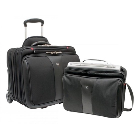Wenger Patriot Laptop Trolley - tot 17 inch