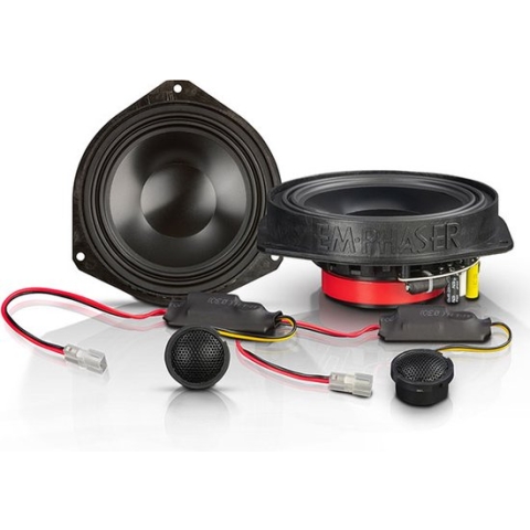 Emphaser EM-FTF2 - Autospeakers - Pasklare speakers Fiat Ducato, Peugeot Boxer, Citroen Jumper - Custom Fit luidsprekers - 16,5cm 2 weg composet - Autoboxen