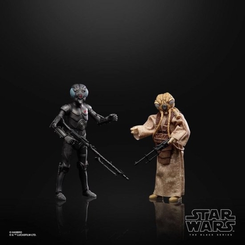 Star Wars The Black Series Zuckuss And 4Lom 2 Pack