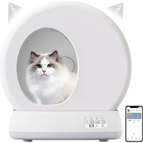 Kattenbak Zelfreinigend - Kattenbak Met Zeefsysteem - Automatische Kattenbak - Zelfreinigende Kattenbak - Electrische Kattenbak