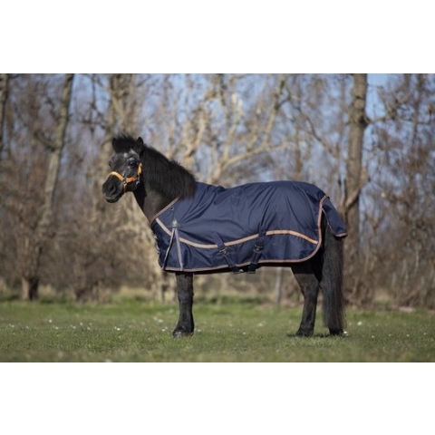 DKR Sports Mini Regendeken Luxe 0grs - maat 75/105 - royal navy