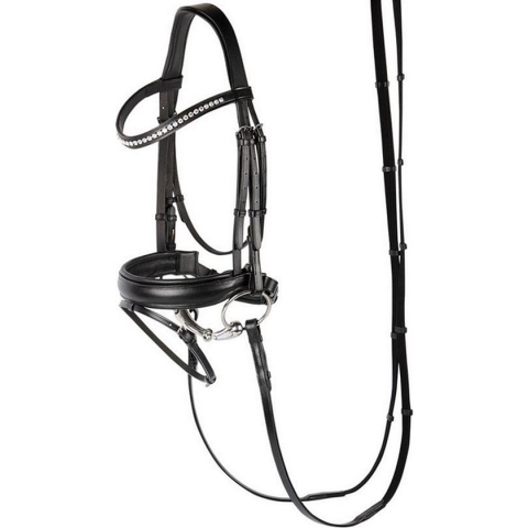 Harry's Horse Hoofdstel Allegro COB Zwart