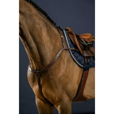 Dy on Long Bridge Breastplate - D Collection - Brown - Maat Full