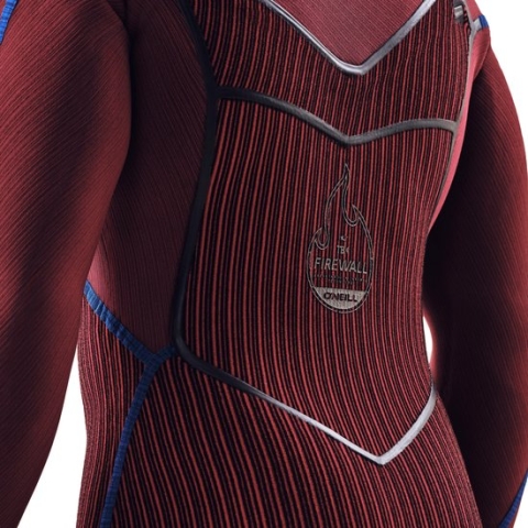 O'Neill Heren Psycho Tech 3/2+mm Borst Ritssluiting Gbs Wetsuit 5