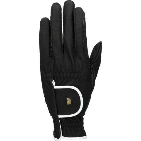 Roeckl Lona - Black/White - Maat 6 - 5