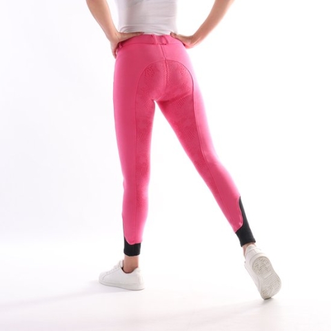 Barato Rijbroek Basic Full Grip Kids Donkerroze - 128