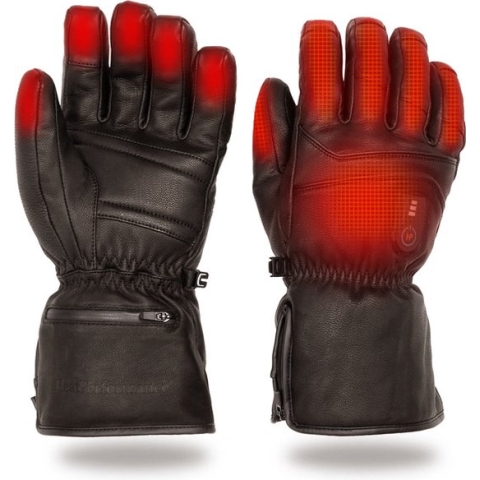 Verwarmde handschoenen HeatPerformance® TITAN - Oplaadbaar - 9 Uur lang warme handen - Geitenleer | S
