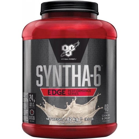 BSN Syntha-6 Edge Proteine Poeder - Eiwitshake Cookies & Cream - Whey Protein - 1800 gram (48 shakes)