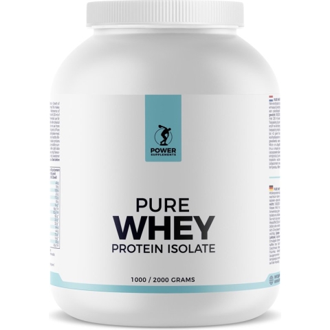 Power Supplements - Pure Whey Protein Isolate - 2kg - Café Latte