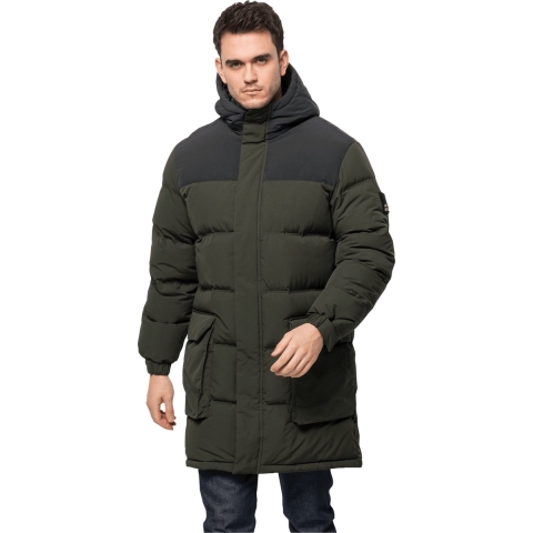Jack Wolfskin Alex Long Down Outdoorjas voor Heren - Maat S