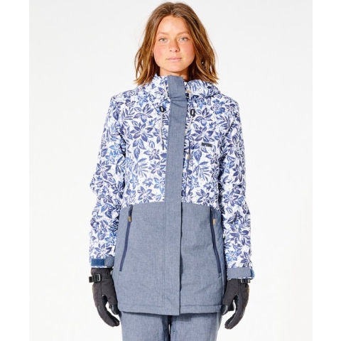Rip Curl Apres Heat Seeker Snow Jacket - Navy Marle