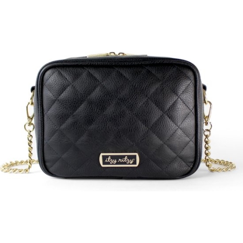 Itzy Ritzy Double Take™ - Crossbody Luiertas - Zwart