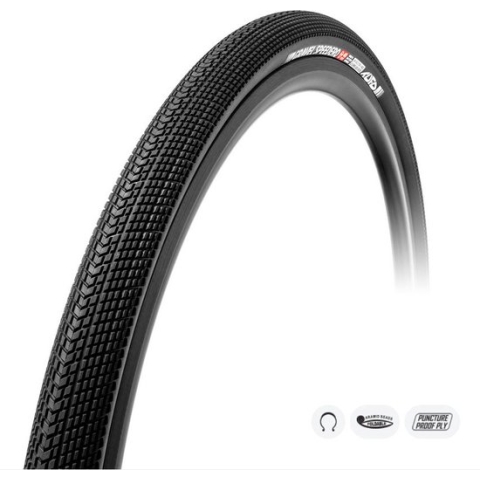 Tufo Buitenband (44-622) 700-44c Gravel Speedero zwart vouw
