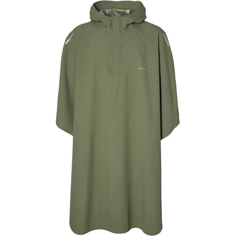 Basil Hoga Regenponcho Unisex - Groen - One Size