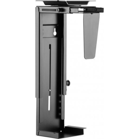 Techly ICA-CS 66 CPU-houder Under desk CPU holder Zwart