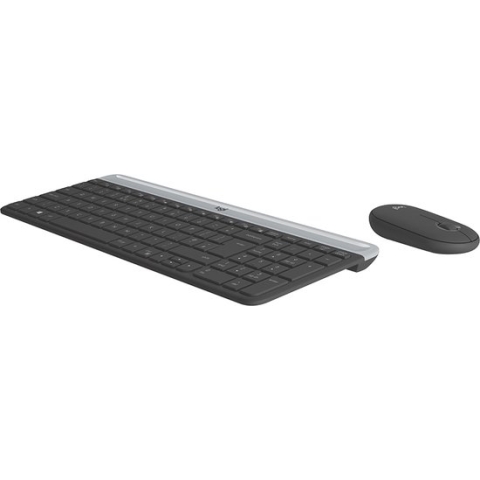 Logitech MK470 - Toetsenbord RF Draadloos - QWERTY - Deens, Fins, Noors, Zweeds / Grafiet
