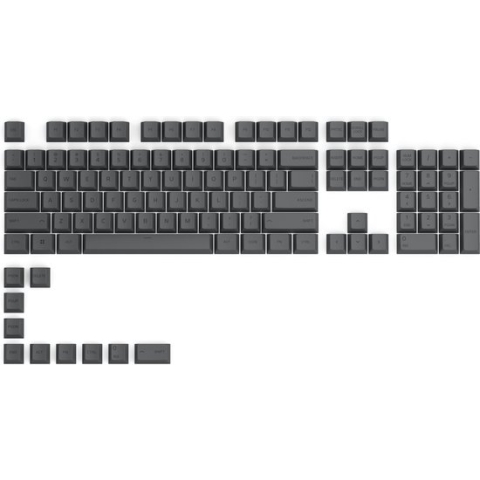 Glorious PC Gaming Race GPBT - Keycapset - 114 stuks - ANSI - VS-indeling - Black Ash