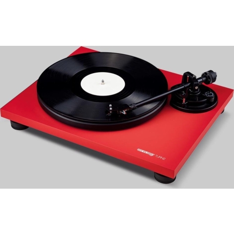 Reloop TURN2 Draaitafel met riemaandrijving Rood