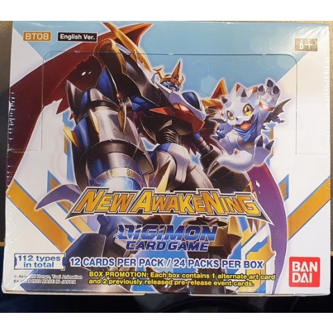 Digimon Card Game Box - New Awakening - 24 packs