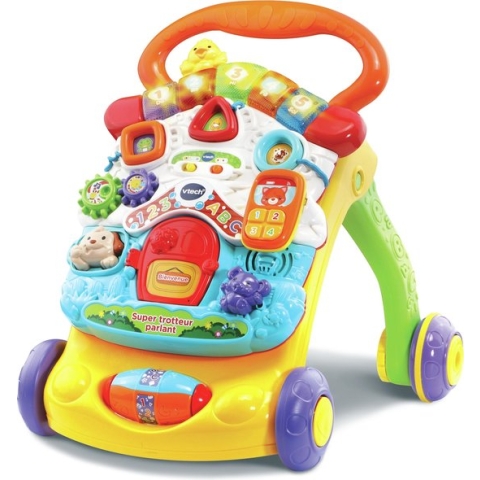 Driewieler Vtech Super Trotteur Parlant 2 En 1 Orange (FR)
