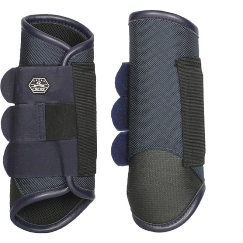 Qhp Beenbeschermers Eventing Achter Donkerblauw - xs