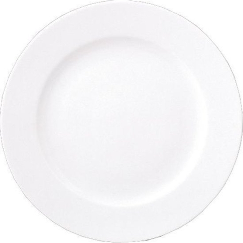 Gural Delta Set 6 Bord 30 cm Wit Porselein 9148