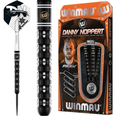 WINMAU - Danny Noppert Freeze: Edition Steeltip Tungsten Dartpijlen Professioneel - 24g