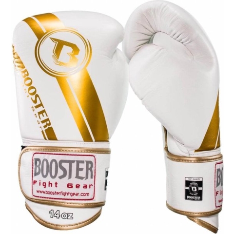 Booster Pro Range Bokshandschoenen BGL 1 V3 Wit Goud 14 OZ