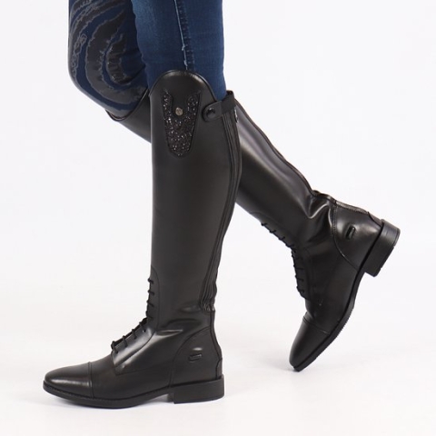 QHP Rijlaars Adult Sasha - maat 42 - black