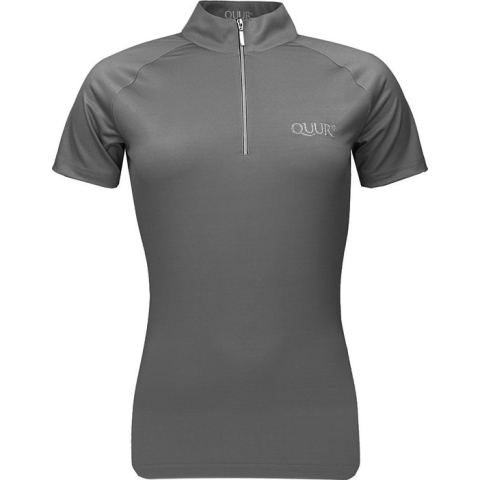 Quur Trainingsshirt Qcorry Short Sleeve Donkergrijs - xxl