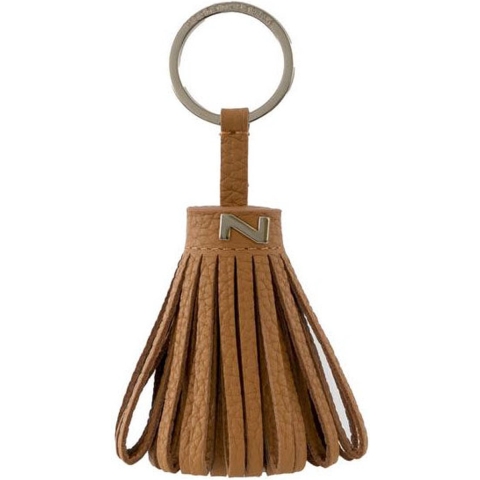 Nathan Baume Sleutelhanger Leder Bruin