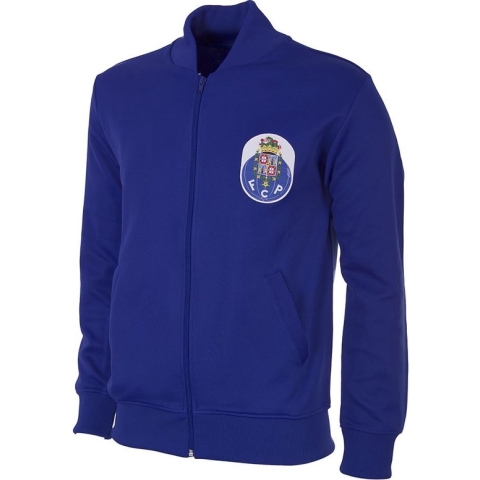 COPA - FC Porto 1985 - 86 Retro Voetbal Jack - S - Blauw