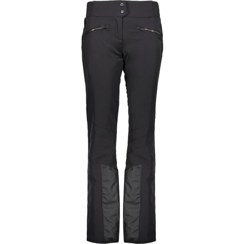 CMP Stretch Ski Pants - Wintersportbroek Voor Dames - Zwart - L