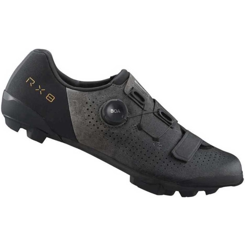 Shimano RX801 Brede Grindschoenen - Black - Heren - EU 44