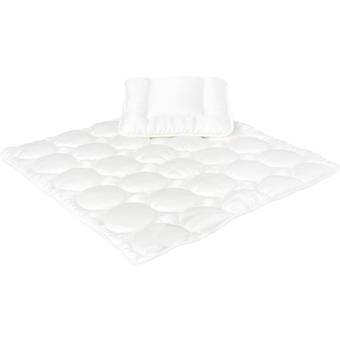Träumeland TENCEL® Set van dekbed en kussen 80 x 80 cm + 35 x 40 cm