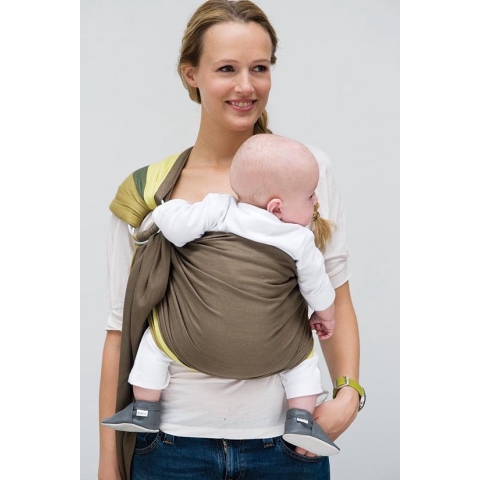 Babylonia draagdoek - BB-sling - Soft jungle - gathered